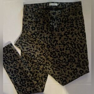 Soyaconcept Danish Women’s Trousers, Camouflage Khaki & Black, Vintage, Zippers